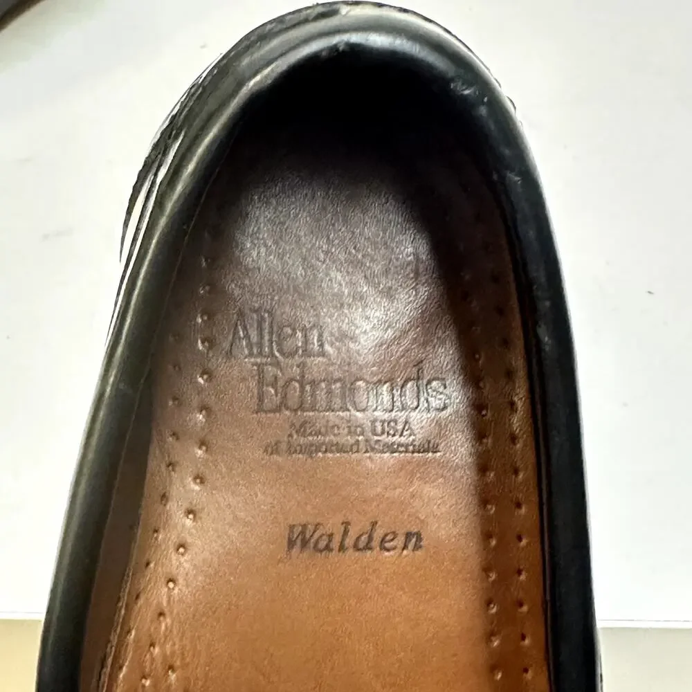 VGUC Rancourt x Allen Edmonds Walden Pinch Penny Loafer Made in Maine USA 8 D